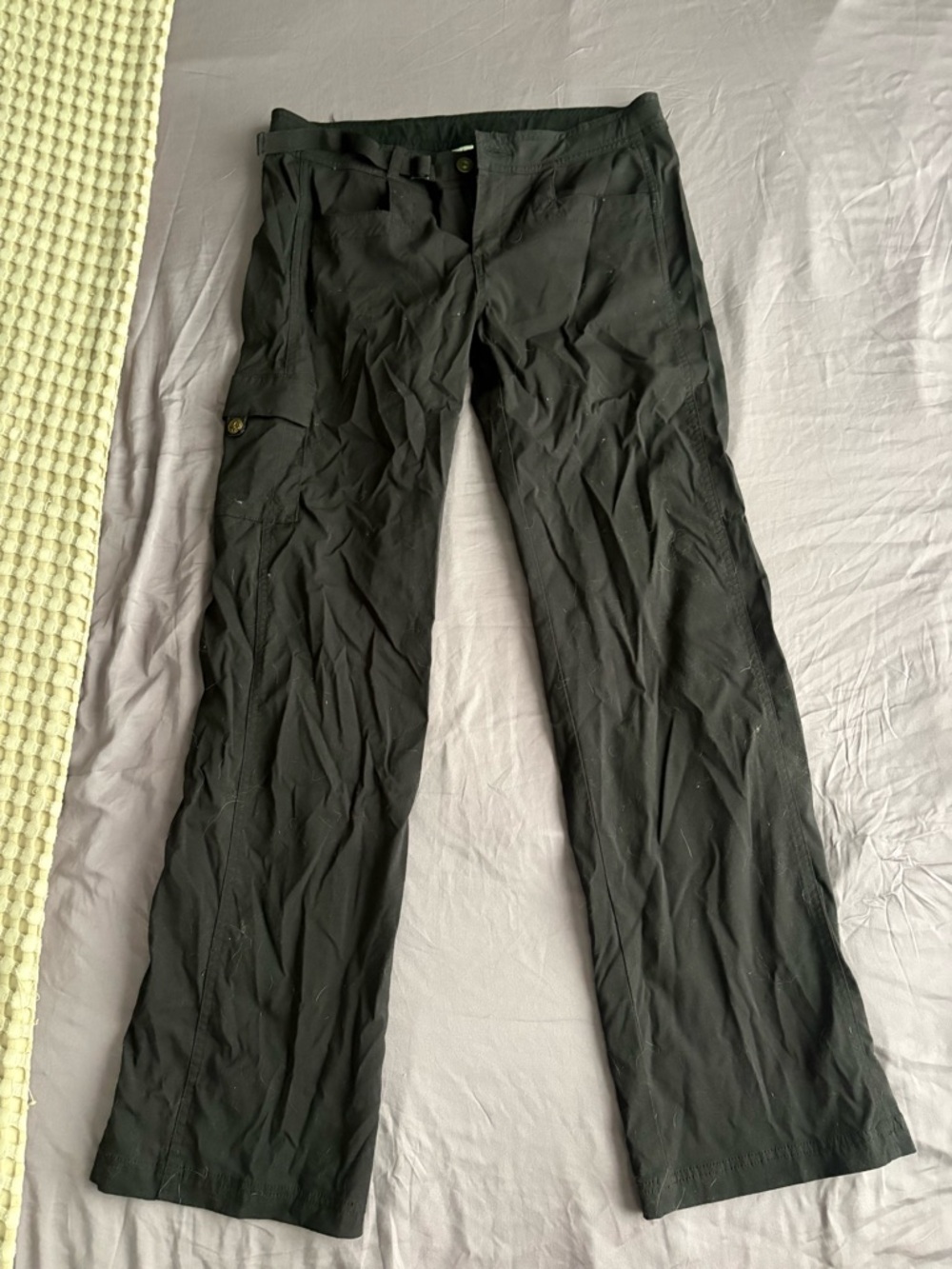Prana Black Straight-Leg Women's Pants
